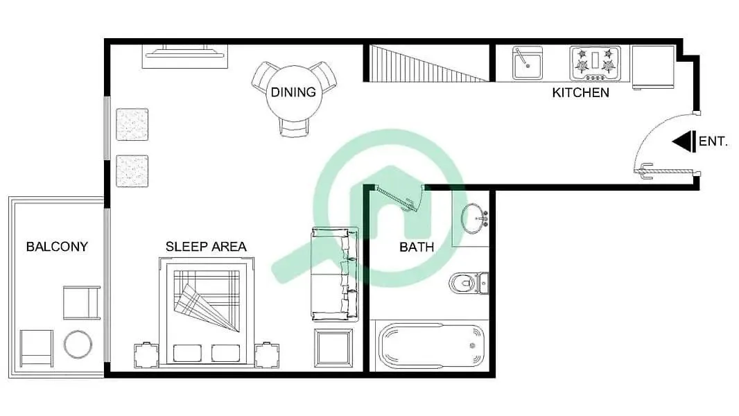 An Oasis Studio That Is Home Away From Home Dubai Daire